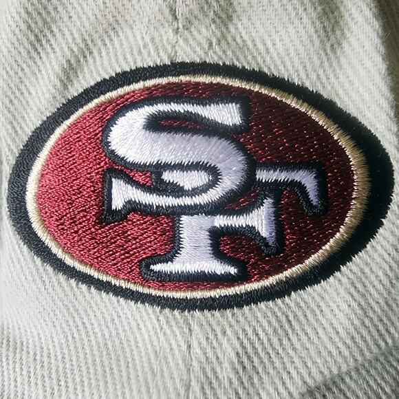 San Francisco 49ers Baseball Cap Logo Adjustable Strap Tan Casual Hat -K - Picture 10 of 10